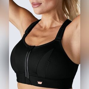 SHEFIT Ultimate Sports Bra High Impact size 1LUXE in black